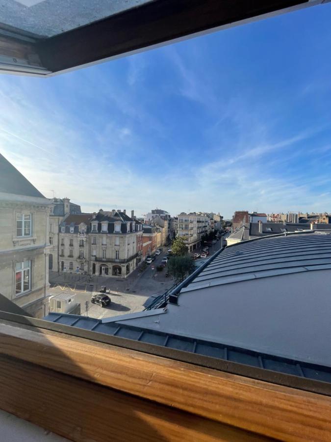 Au Coeur De La Ville De แร็งส์ ภายนอก รูปภาพ